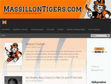 Tablet Screenshot of massillontigers.com